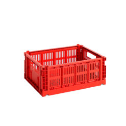 HAY Colour Crate Klappbox Red M
