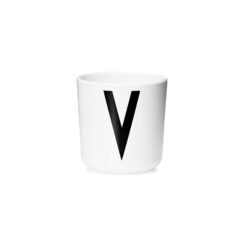 Design Letters Kinderbecher V Weiß