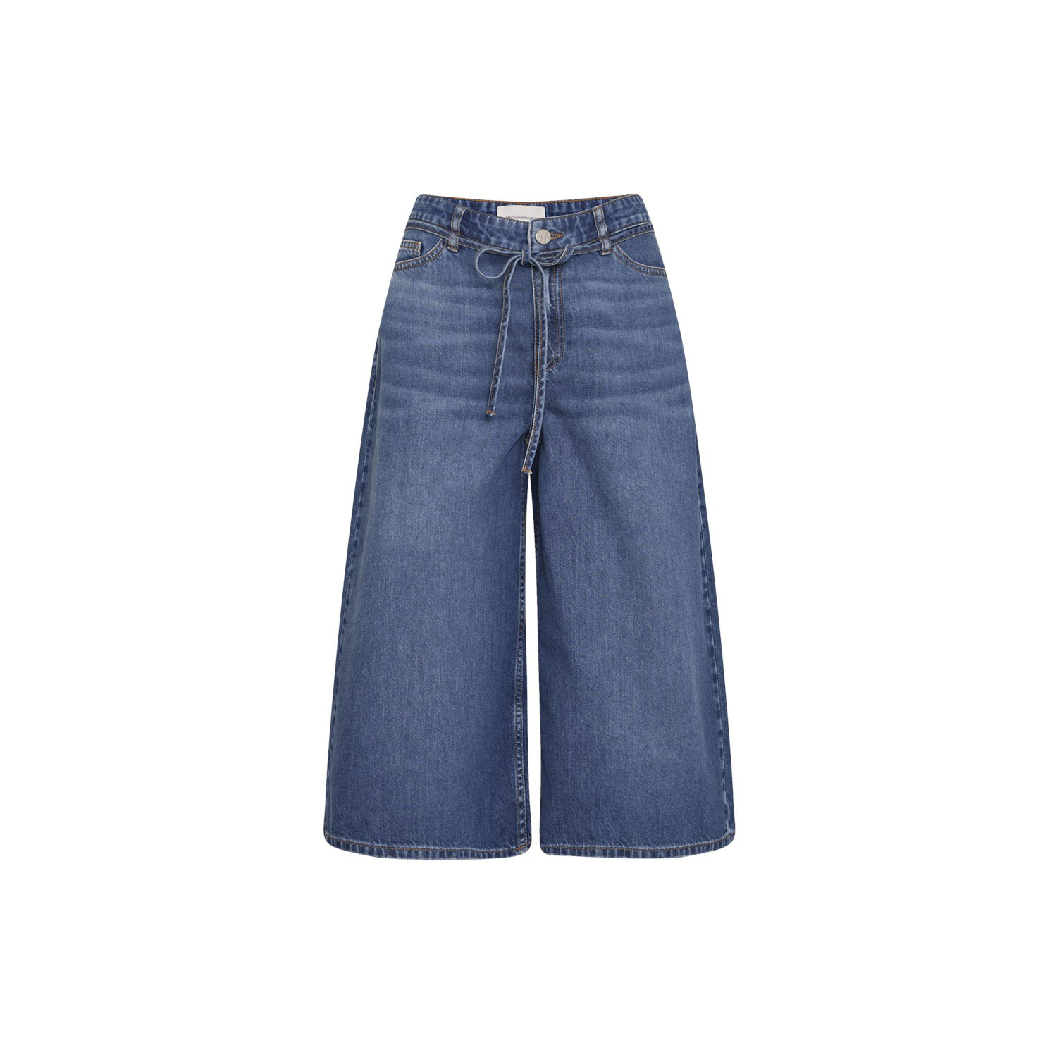 MSCH Copenhagen Denim-Culotte Mid Blue Wash
