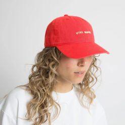 VIVI MARI Cap Solid True Red