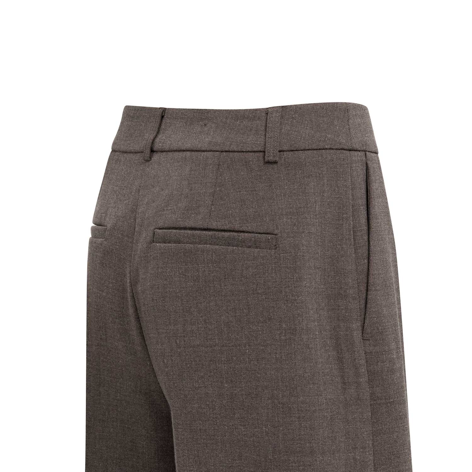 YAYA Gewebte Bermuda mit hohem Bund Delicioso Brown