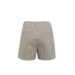 YAYA Karierter Hosenrock in Wickeloptik Beige Dessin