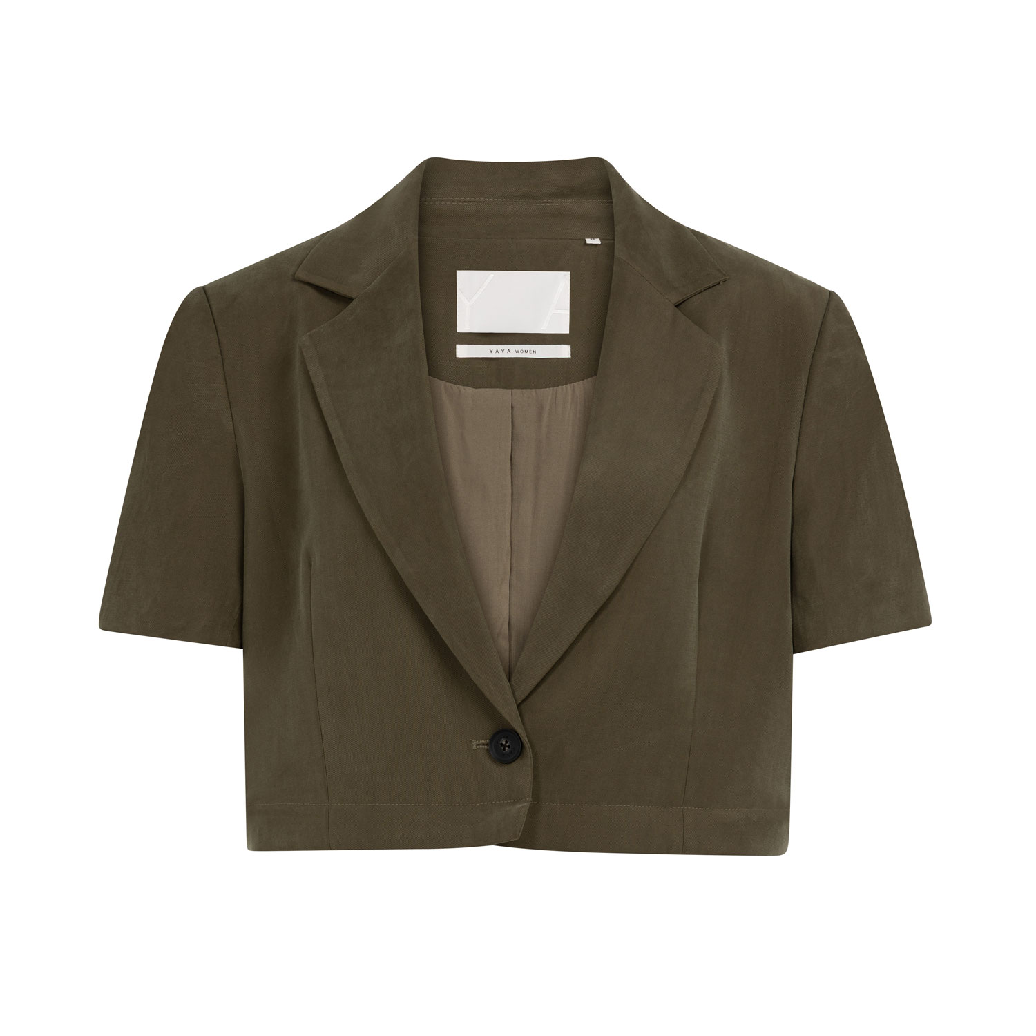 YAYA Blazer zweiteilig Army Green