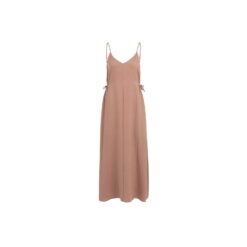 YAYA Trägerkleid mit Kordelzug Burlwood Pink
