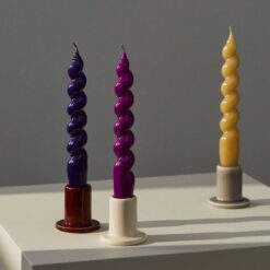 HAY Kerzenhalter Tube Pale Pink S