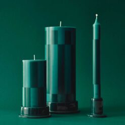 HAY Kerzenhalter Tube Dark Green S