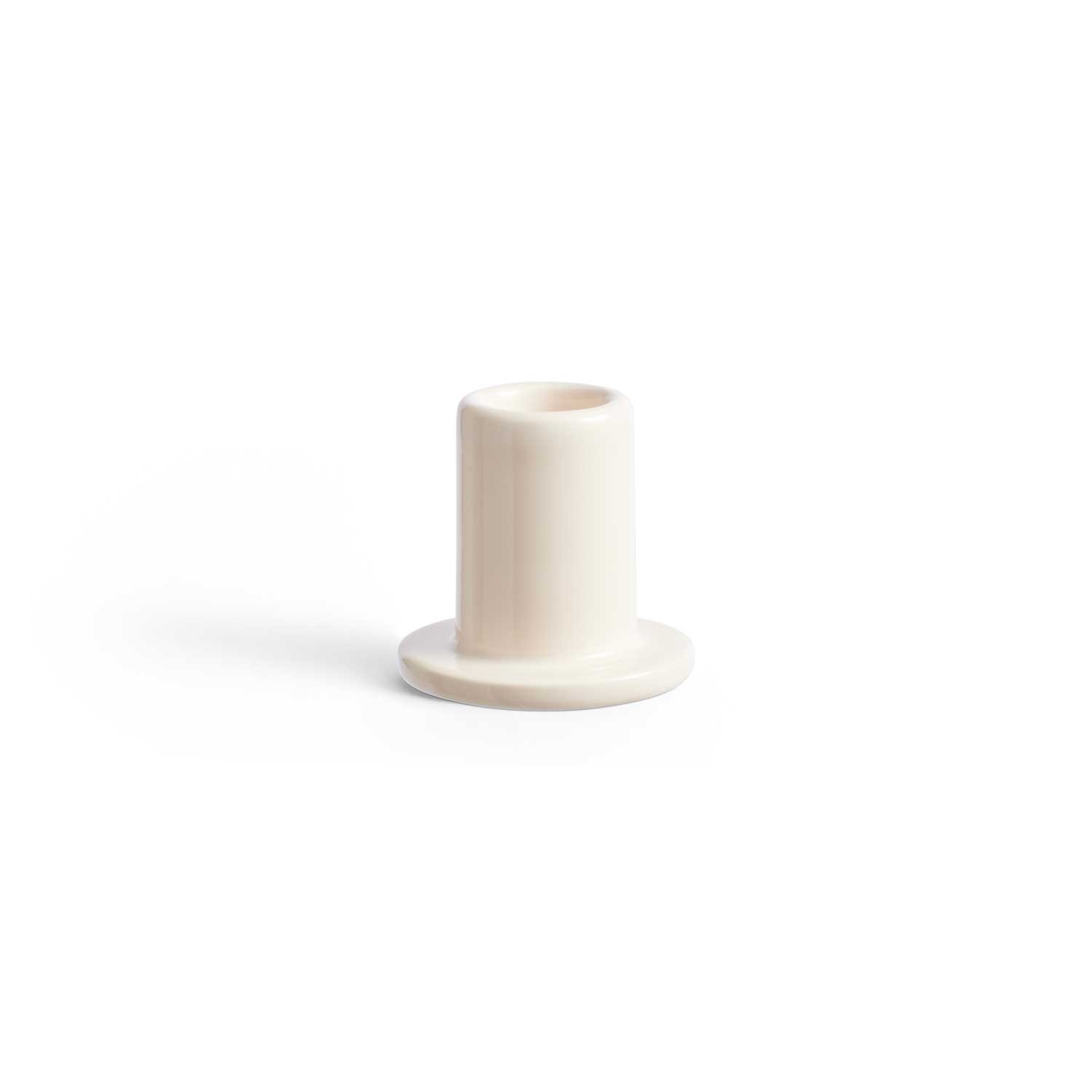 HAY Kerzenhalter Tube Off White S