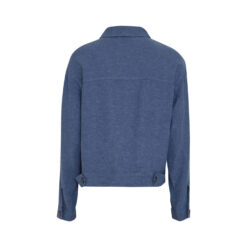 MSCH Copenhagen Leinen-Jacket V Indigo Mel
