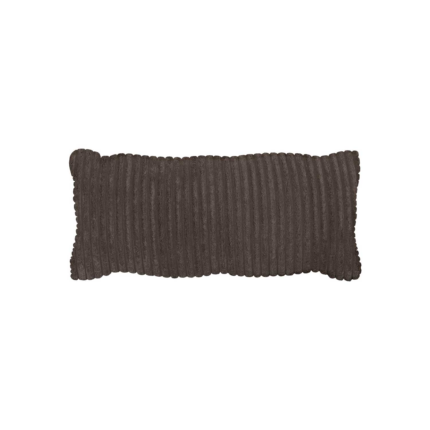 Woood Bean-Kissen gerippter Stoff Mud