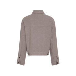 MSCH Copenhagen Leinen-Jacket Mountain Trail Mel Rückseite