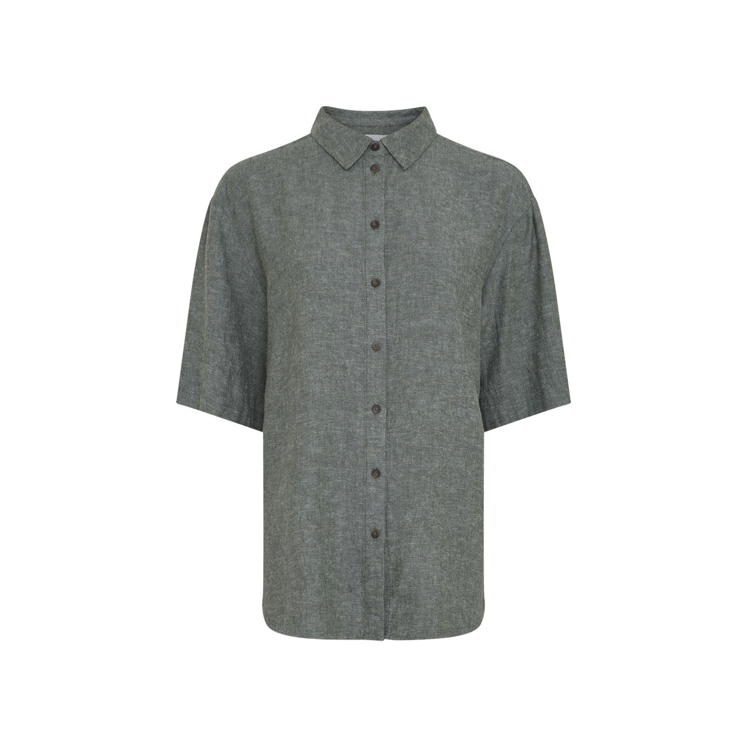 MSCH Copenhagen 3/4 Leinenbluse Laurel W Mel