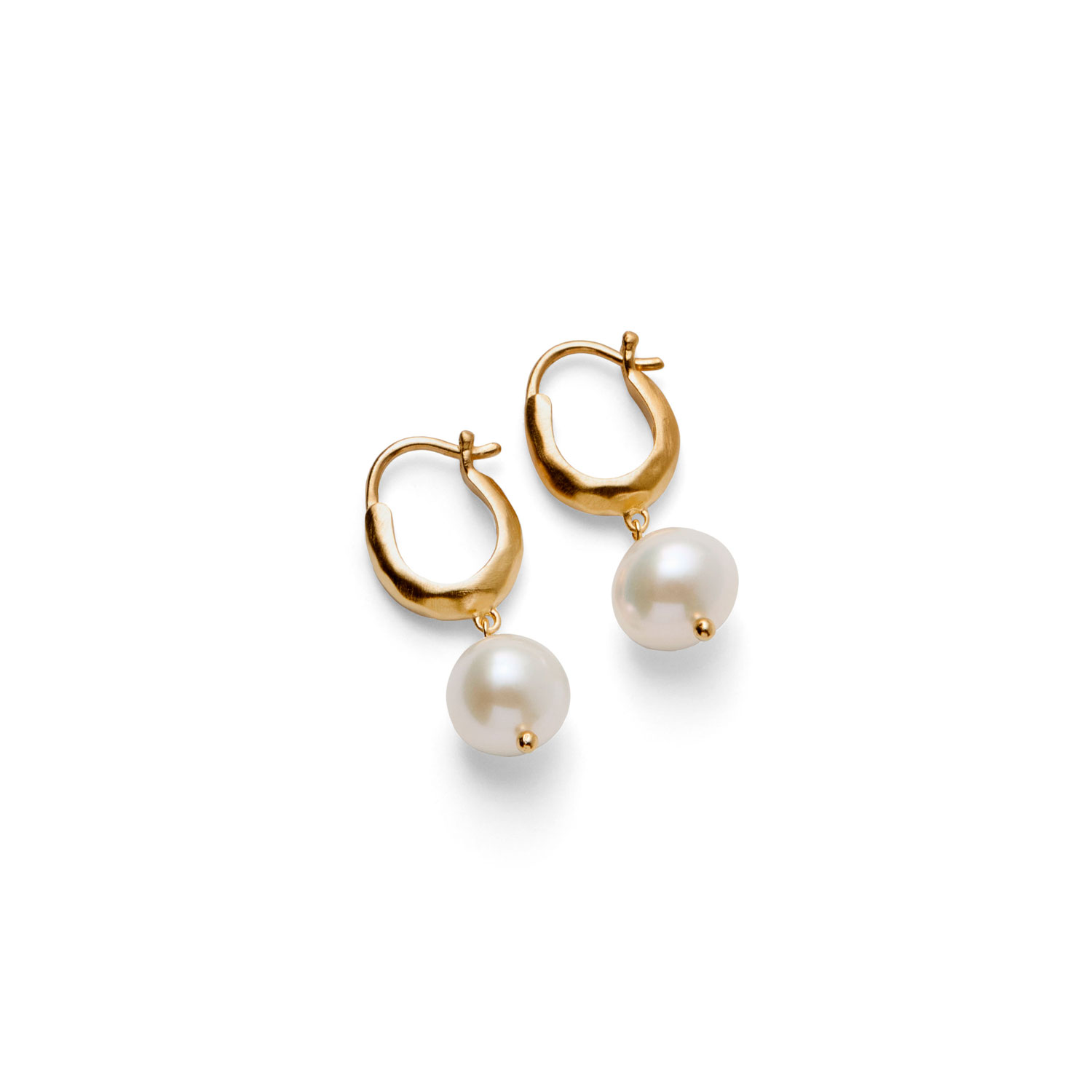 Pernille Corydon Ohrringe Pearl Blossom Golden