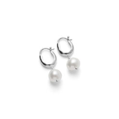 Pernille Corydon Ohrringe Pearl Blossom Silber