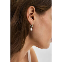 Pernille Corydon Ohrringe Pearl Blossom Silber