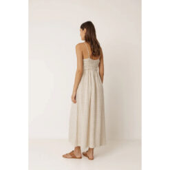 Indi & Cold Trägerkleid mit Vichy-Karo