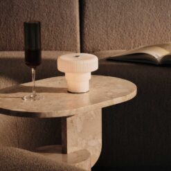 ferm Living Lampe Ripple Weiß