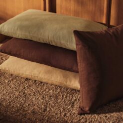 ferm Living Sen Kissen Dark Chocolate