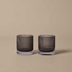ferm LIVING Ripple Trumbler Smoke