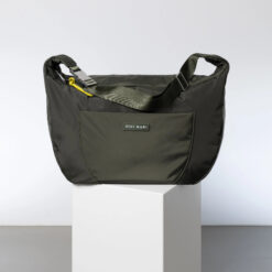 VIVI MARI Padded Hip Bag Oversized Olive