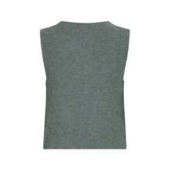 MSCH Copenhagen V-Neck Waistcoat Laurel W Mel