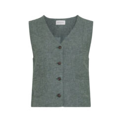 MSCH Copenhagen V-Neck Waistcoat Laurel W Mel