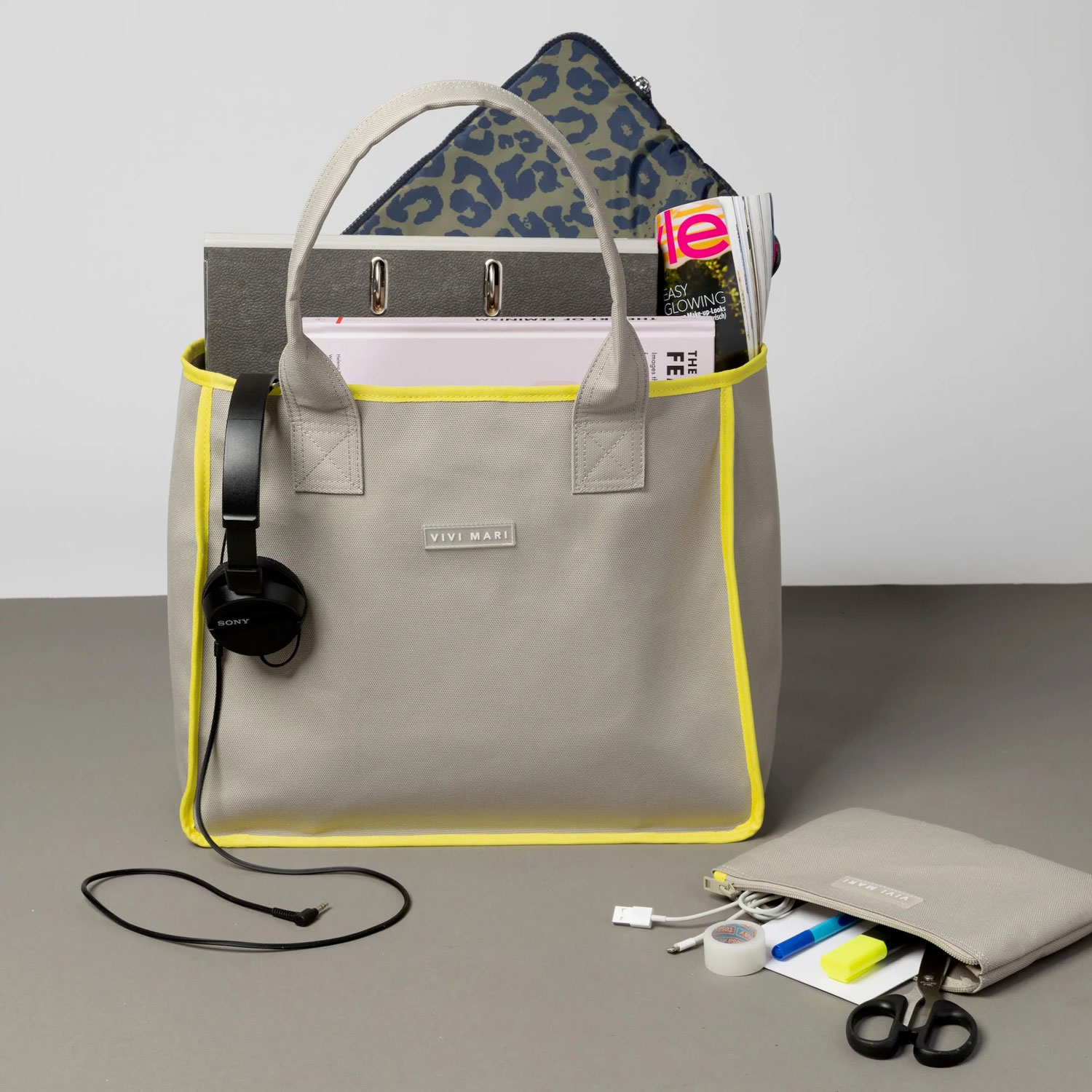 VIVI MARI Carry All Bag - stone