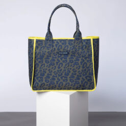 VIVI MARI Carry All Bag - leo splashes navy/olive