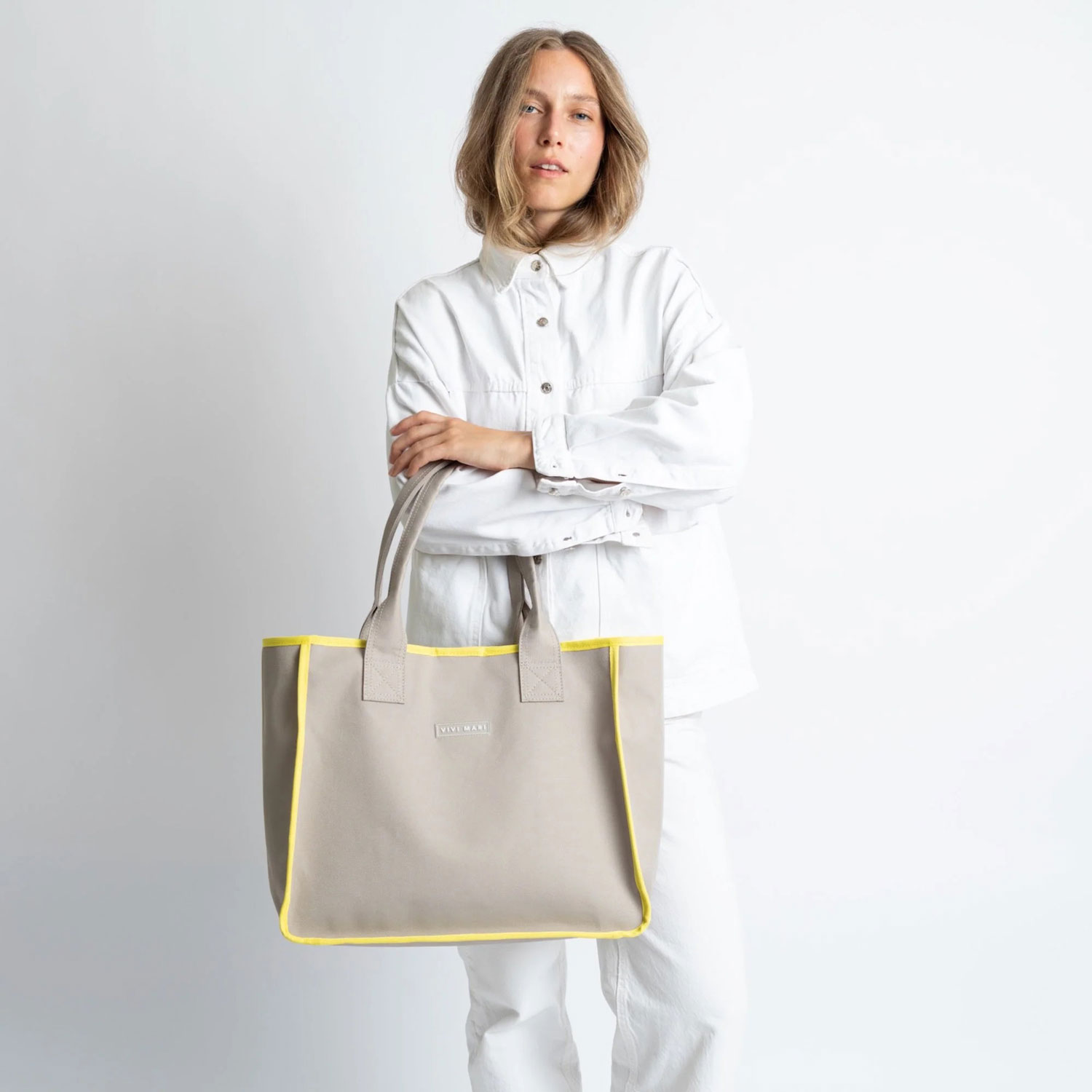 VIVI MARI Carry All Bag - stone