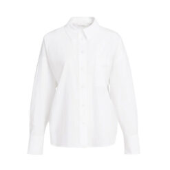 YAYA locker geschnittenes Hemd Pure White