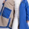 VIVI MARI Rain Parka blue/stone