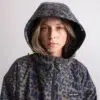 VIVI MARI Rain Parka leo navy-olive/navy