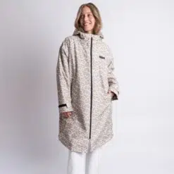 VIVI MARI Rain Parka leo stone-sand/stone