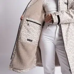 VIVI MARI Rain Parka leo stone-sand/stone